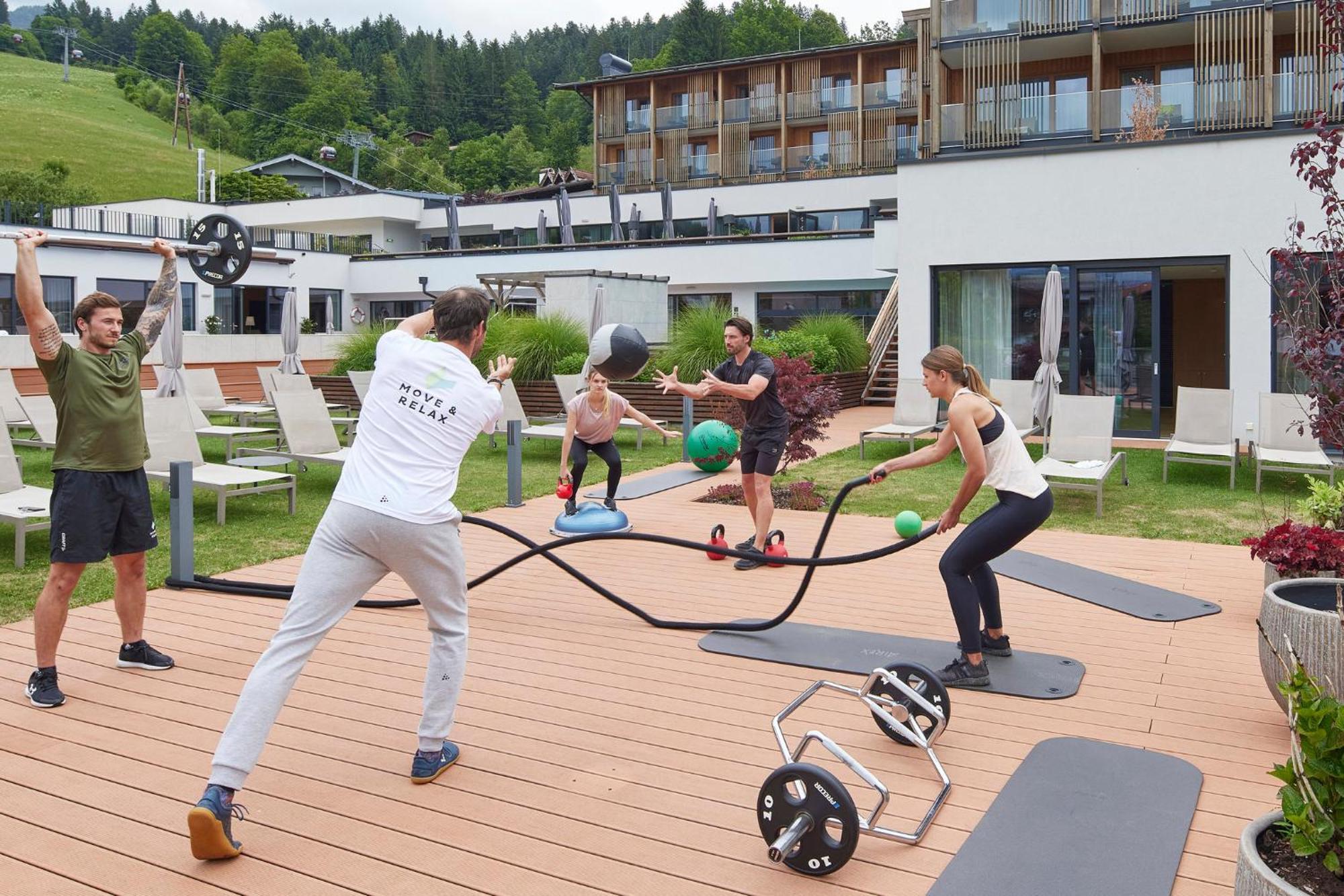 Das Hohe Salve Sportresort, 4 Sterne Superior Hopfgarten im Brixental Exteriör bild